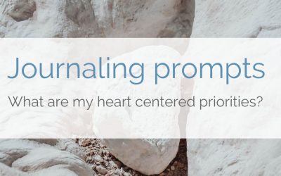 Journaling Prompts: What are Your Heart Centered Priorities?