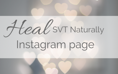 Heal SVT Naturally Instagram Page